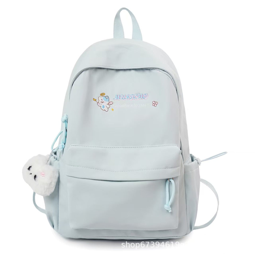 Soft Fabric Casual Backpack Bowlift