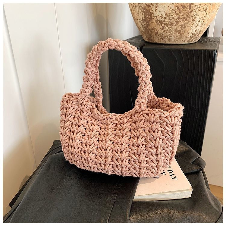 Handmade crochet handbag Bowlift