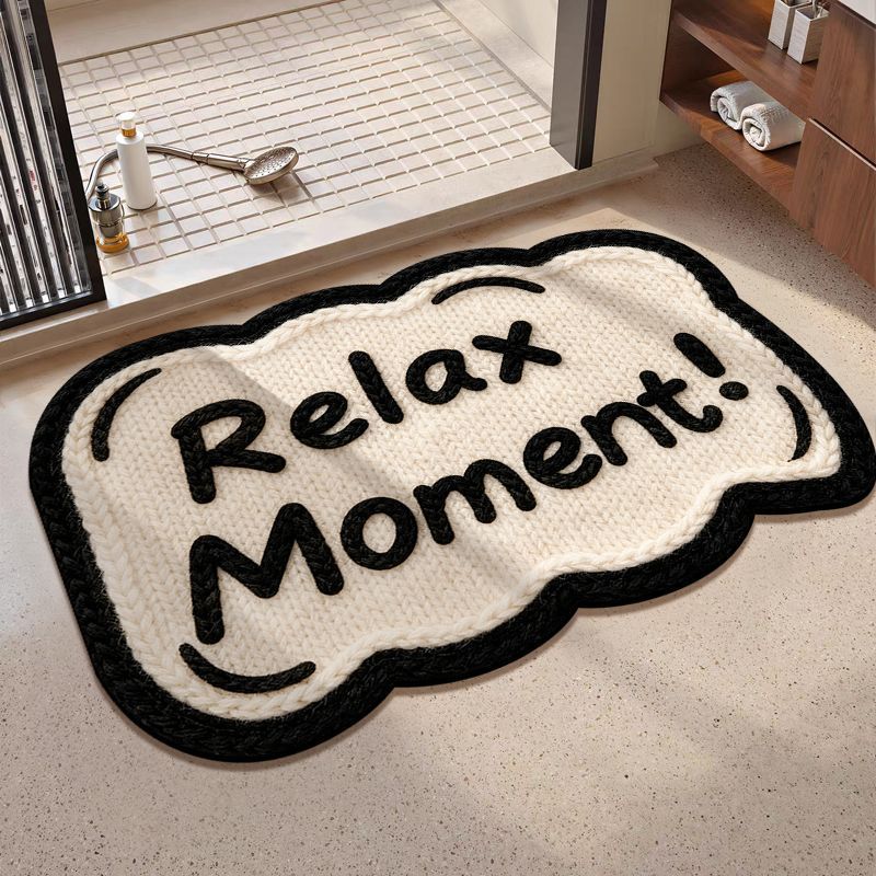 Relaxation-Themed Comfort Mat