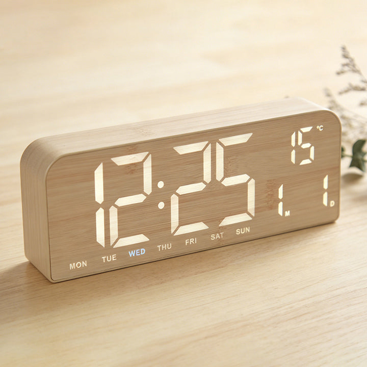 Digital Alarm Clock Bowlift