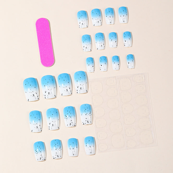 Gradient Gel Nail Art Extensions Bowlift