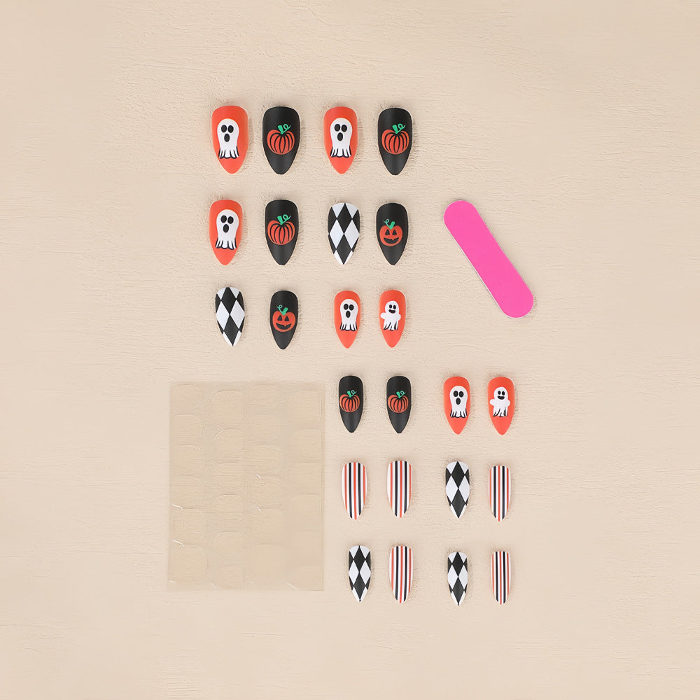 Halloween Theme Artificial Nails Bowlift