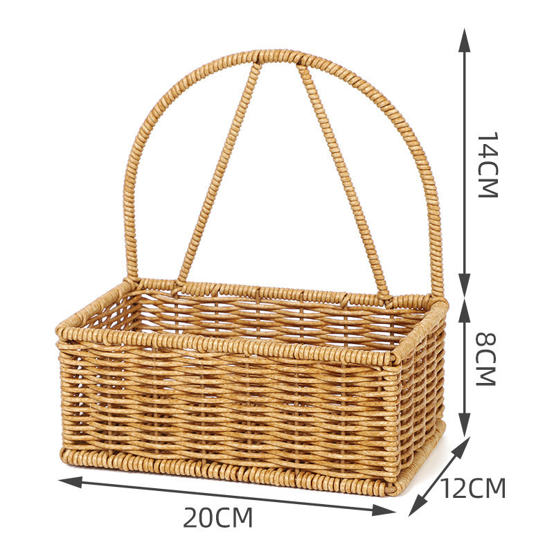 Stylish Decorative Woven Basket Bowlift