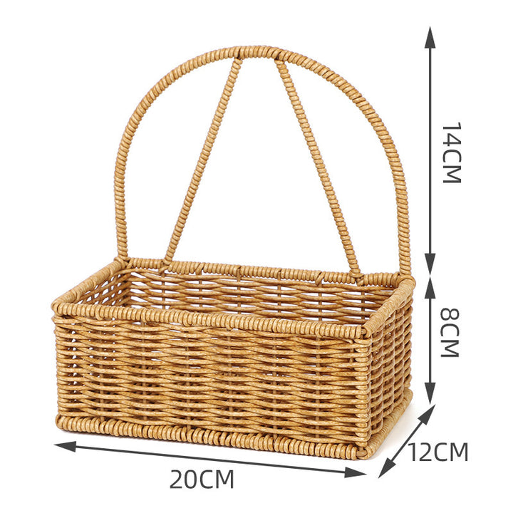 Stylish Decorative Woven Basket Bowlift