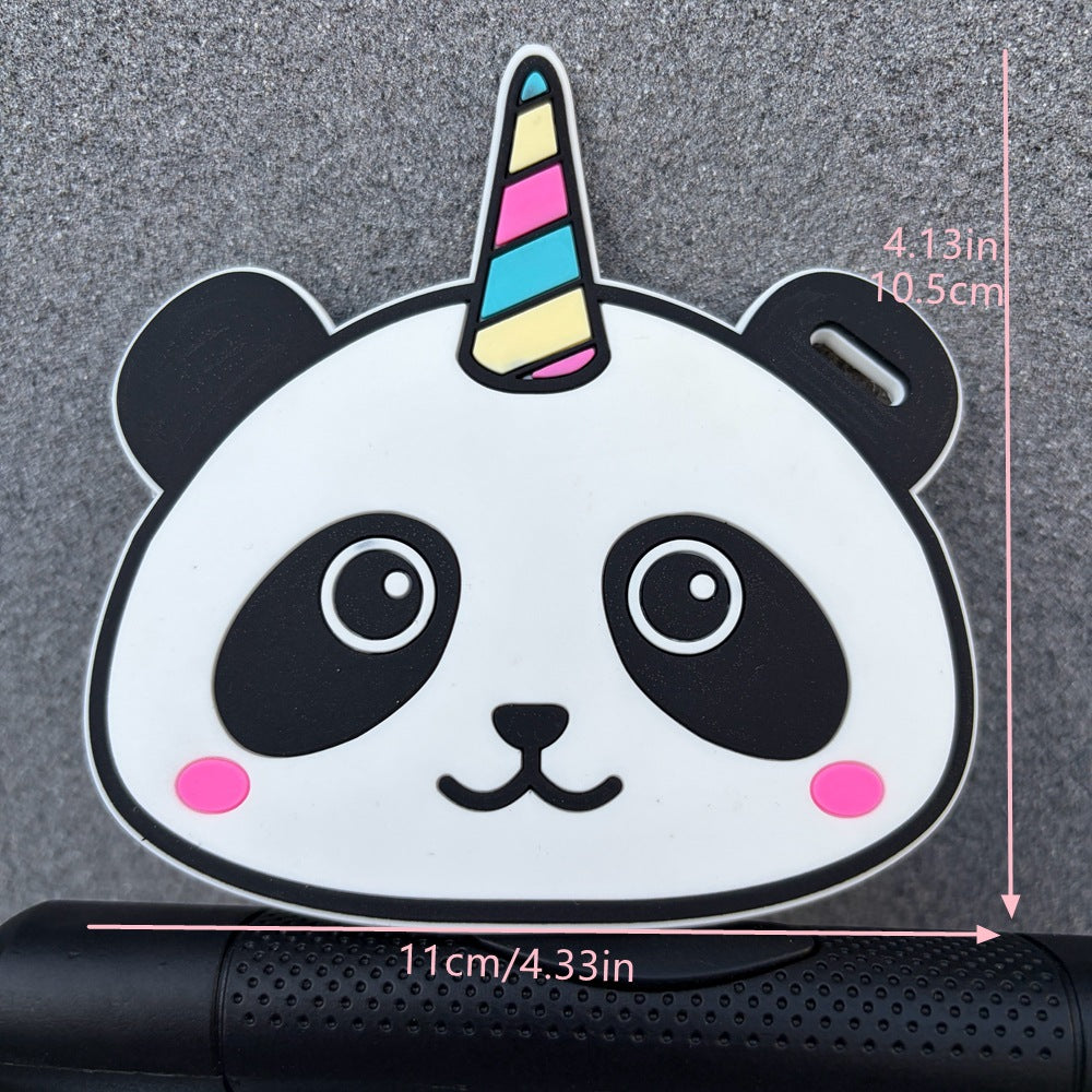 Cute Panda-Shaped Luggage Tag Bowlift