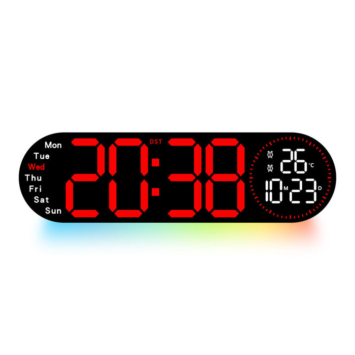 Digital multifunction alarm clock with temperature and weather display Bowlift