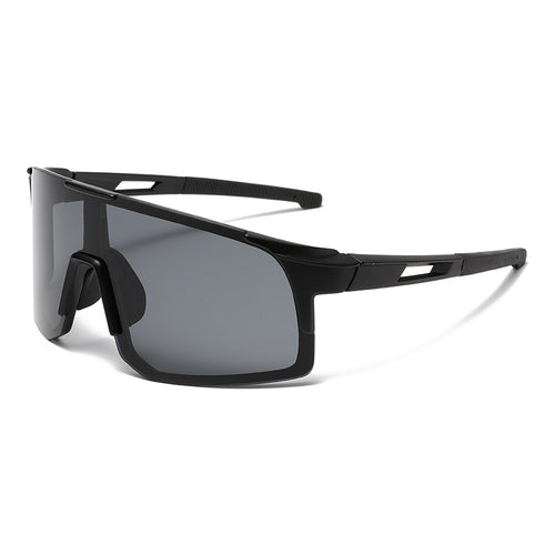 Unisex nan sporty wraparound sunglasses with polarized lenses, high UV protection and non-slip nose pad Bowlift