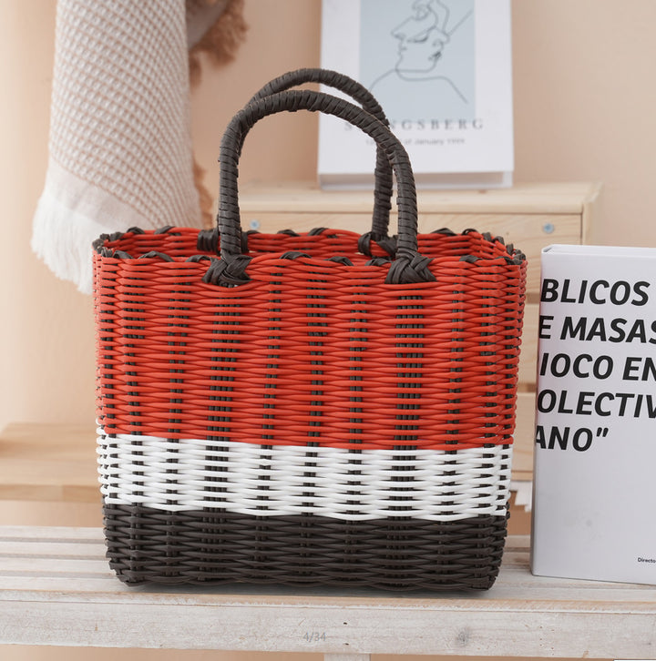 Handcrafted wicker bag with stylish design Bowlift