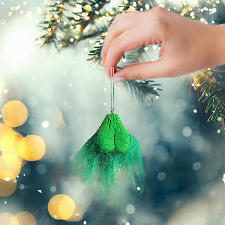 BowLift | Hairy Grinchy Ball Christmas Ornament