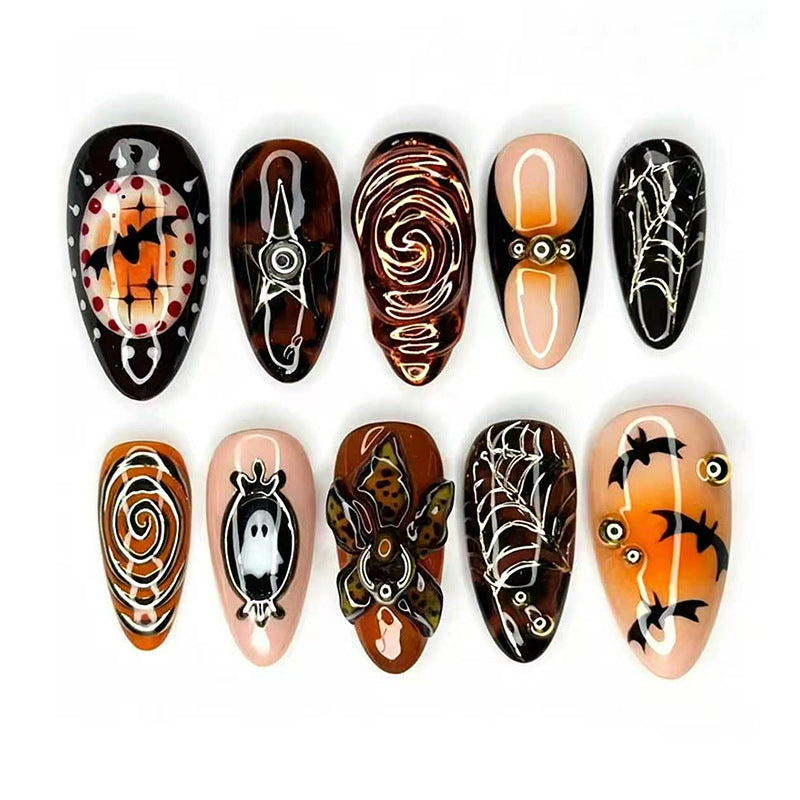 Luxury Nail Art Set with Galactic Designs Bowlift