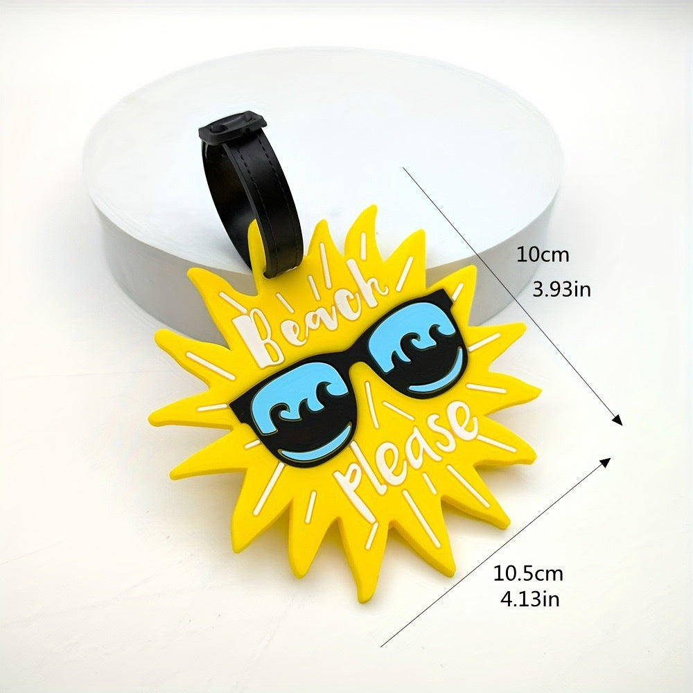 Heart-Shaped Travel Luggage Tag Bowlift
