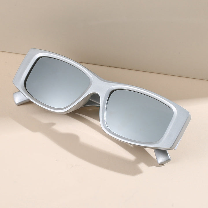 Chunky Retro-Inspired Square Sunglasses Bowlift