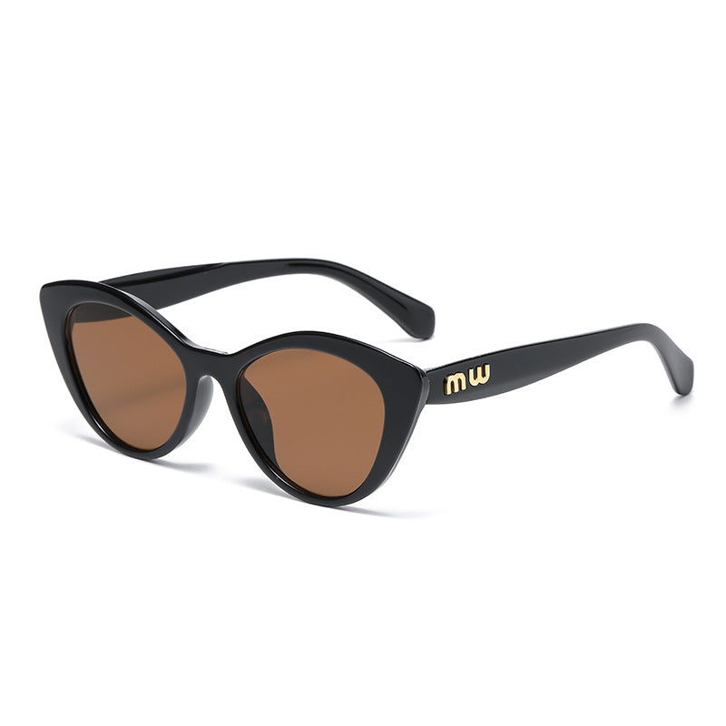 Ladies' fashionable cat-eye sunglasses with UV protection Bowlift