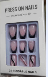 Festive Self-Adhesive Nail Art Set Bowlift