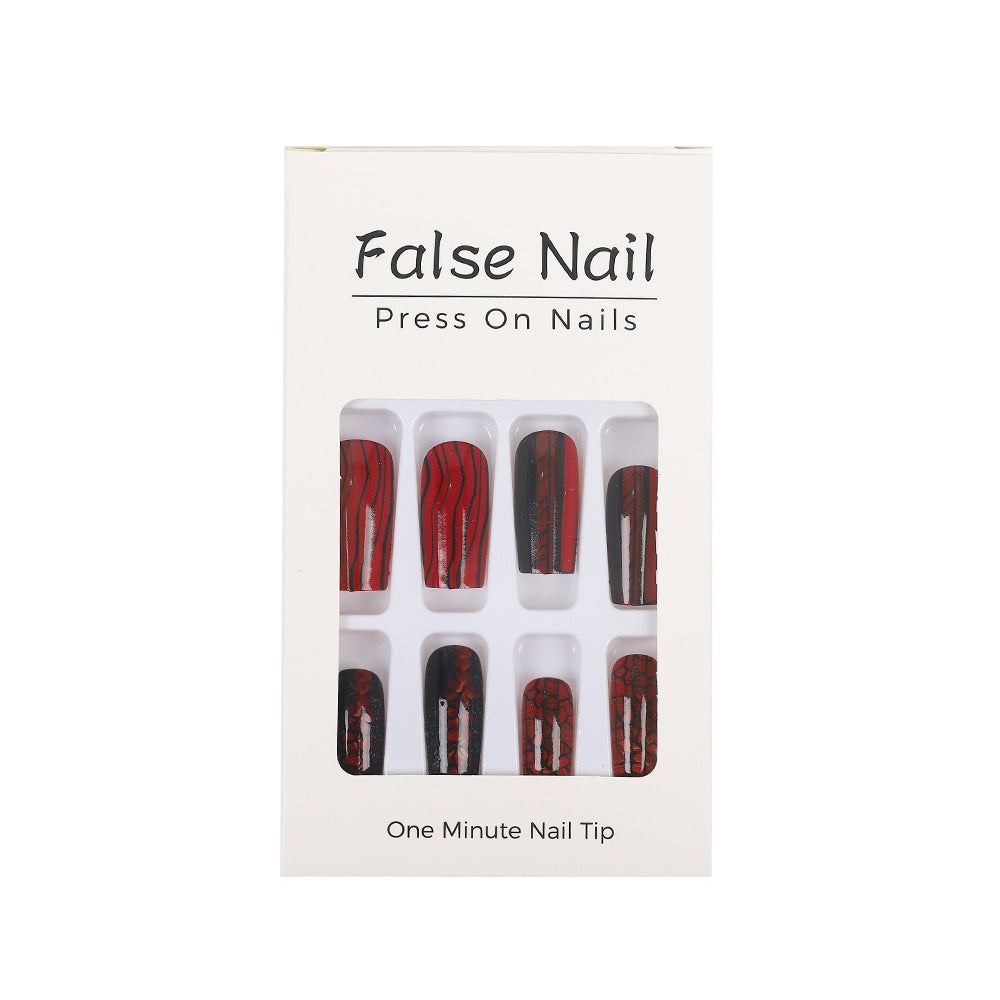 Artificial nails in modern Gothic design Bowlift