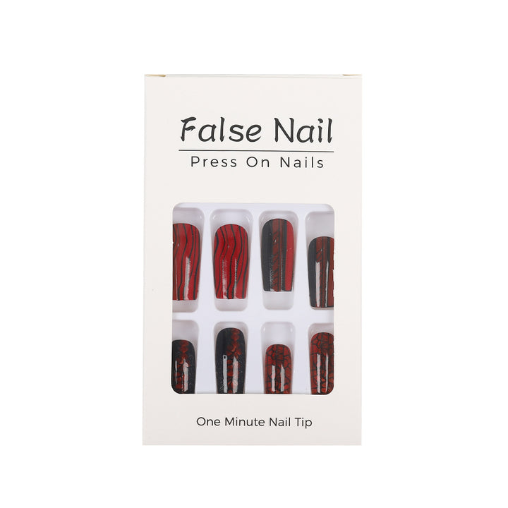 Artificial nails in modern Gothic design Bowlift