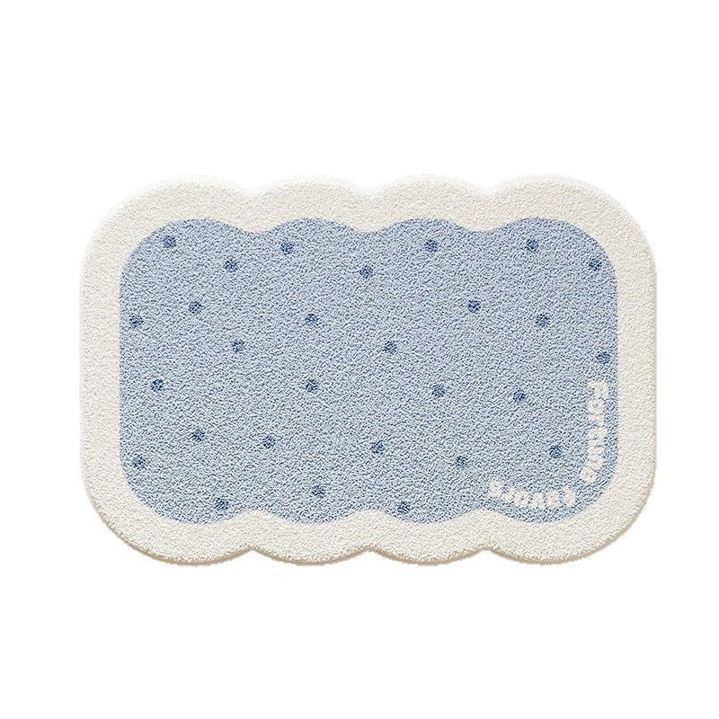 Soft Textured Decorative Bathroom Mat Bowlift