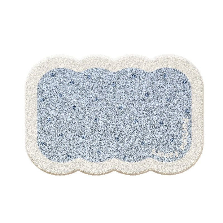 Soft Textured Decorative Bathroom Mat Bowlift