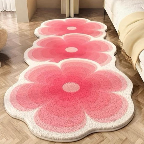 Floral-Shaped Area Rug