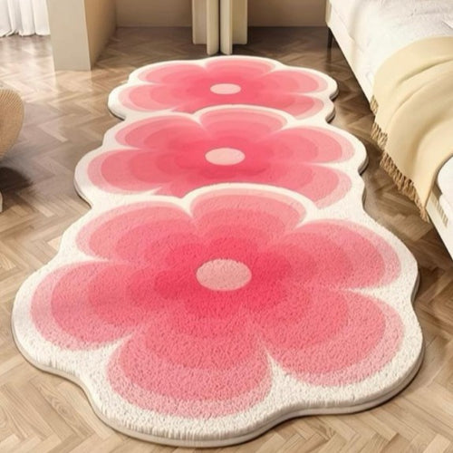 Floral-Shaped Area Rug