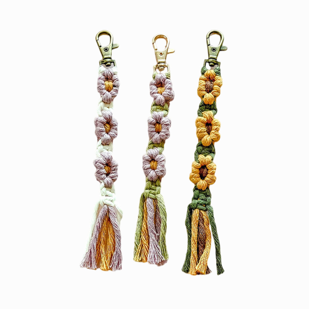 Macrame Tassel Keychain Bowlift