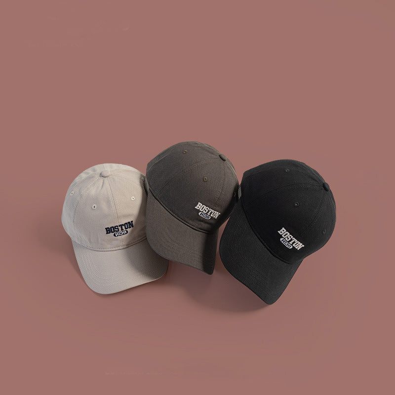 Men's Vintage Inspired Cotton Cap Bowlift