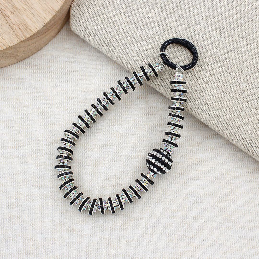 Crystal-Embellished Eyewear Chain Bowlift