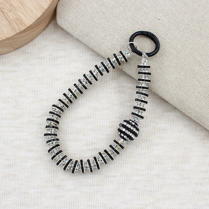 Crystal-Embellished Eyewear Chain Bowlift