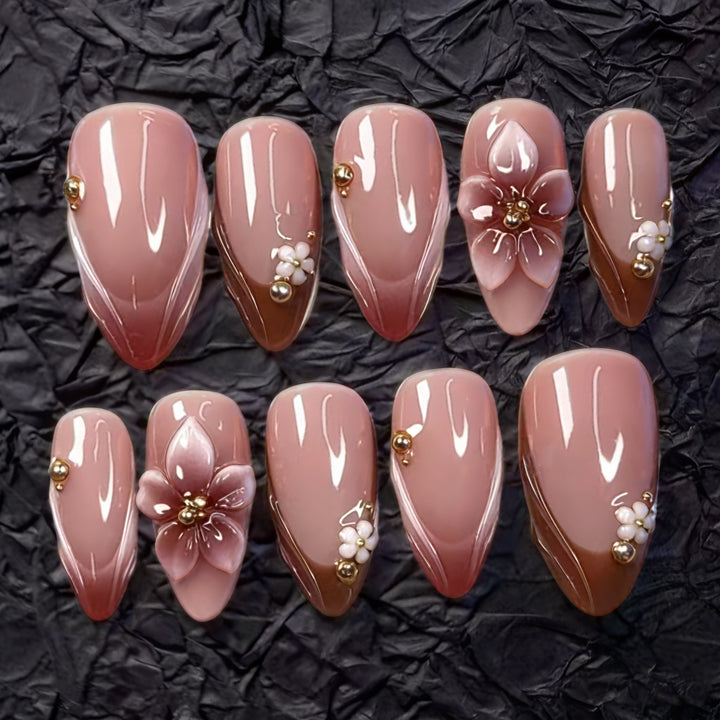 Artistic 3D Nail Tips Bowlift