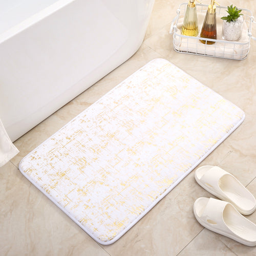 Elegant Textured Luxury Bath Mat