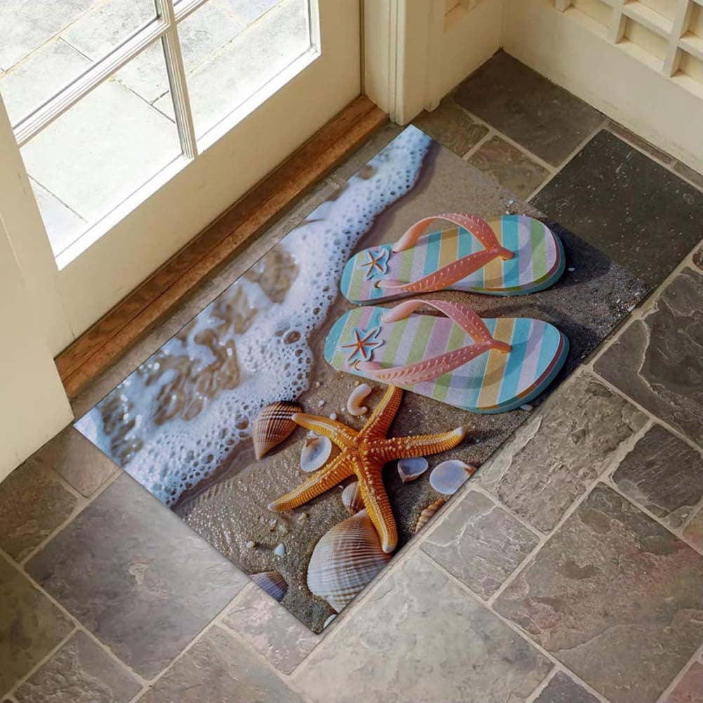 3D Geographical Design Floor Mat Bowlift