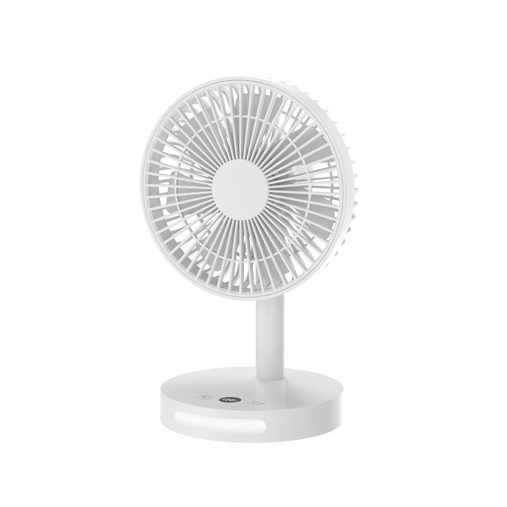 Women's Portable Table Fan with Adjustable Tilt Angle and USB Connection Bowlift