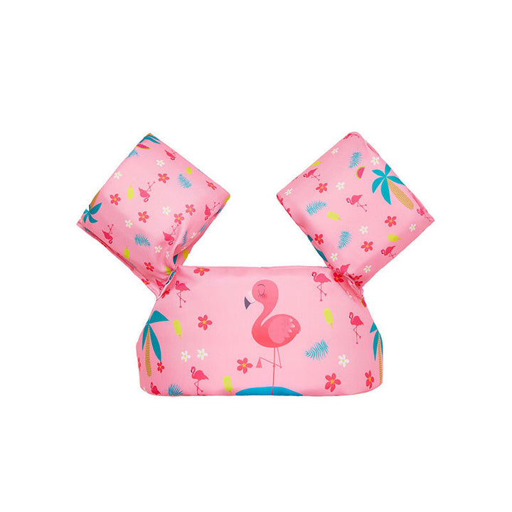 Women's Inflatable Swimming Aid with Colorful Flamingo Design Bowlift