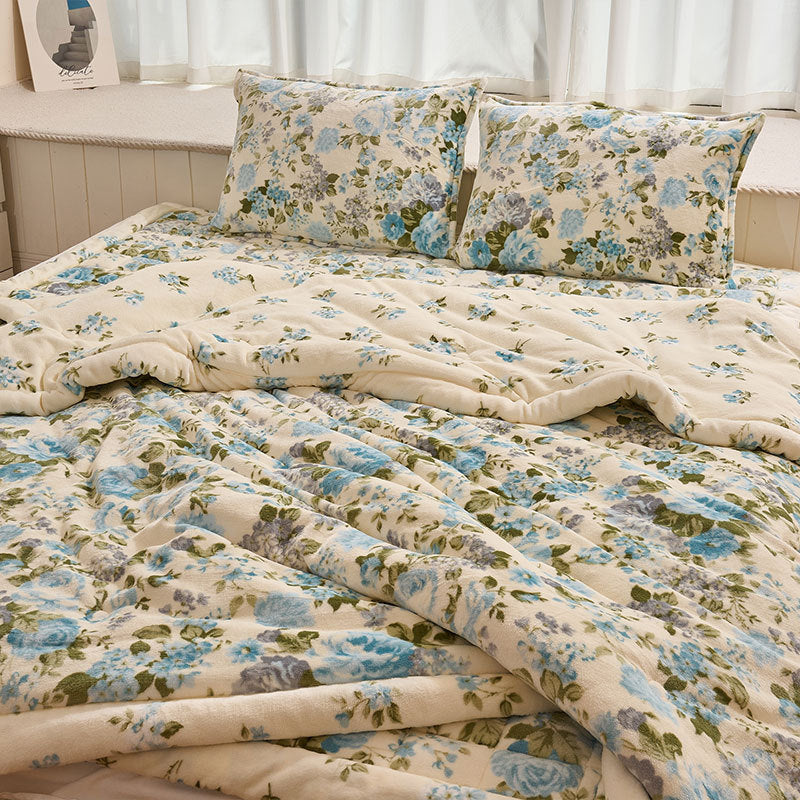 Women Floral Comfort Bedding Set Bowlift