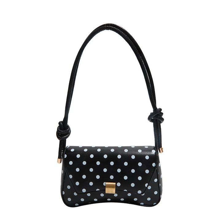 WoChic Polka Dot Shoulder Handbag Bowlift