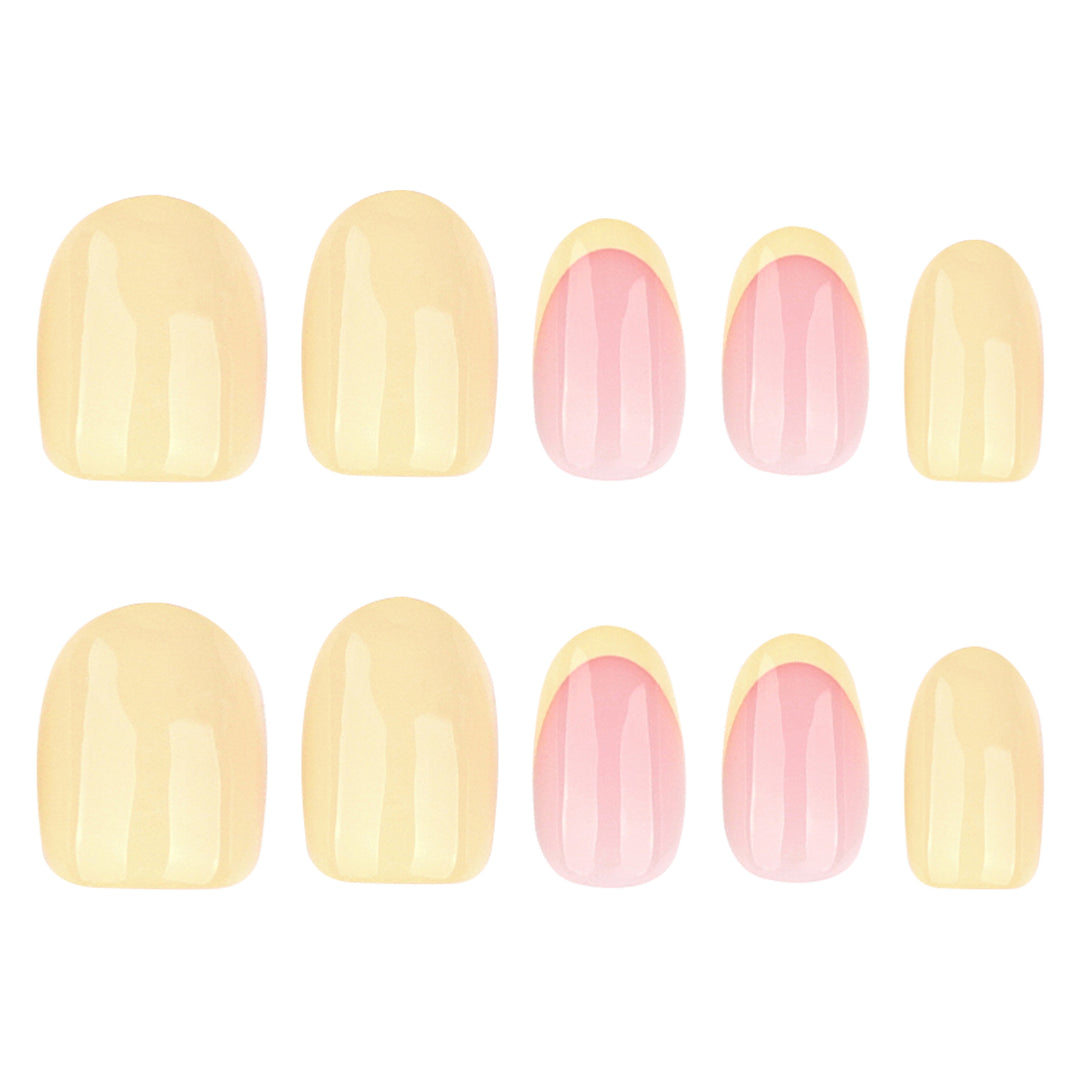 Artistic Nail Art with Elegant French Tip Bowlift