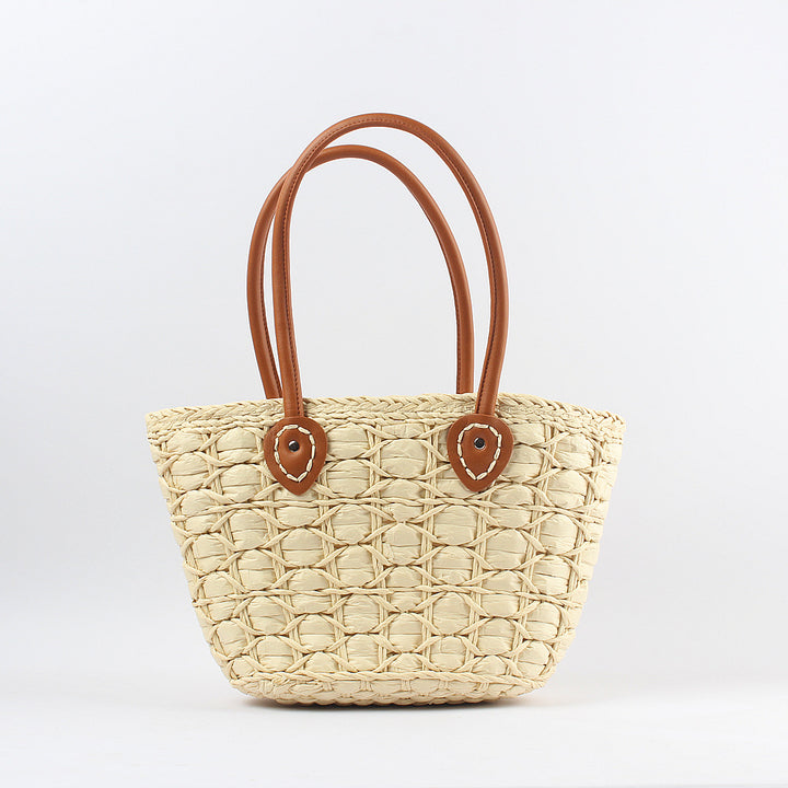 Braided Straw Bag Bowlift
