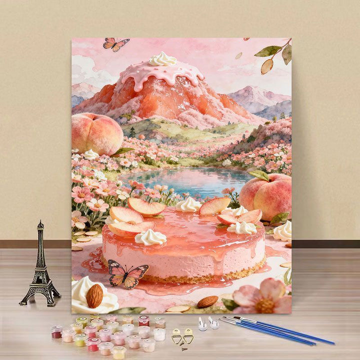 Fantasy Landscape DIY Paint by Numbers Art Kit Bowlift