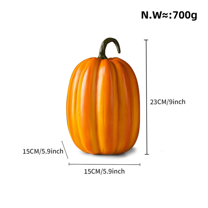 Decorative pumpkin figure as autumn probe Bowlift