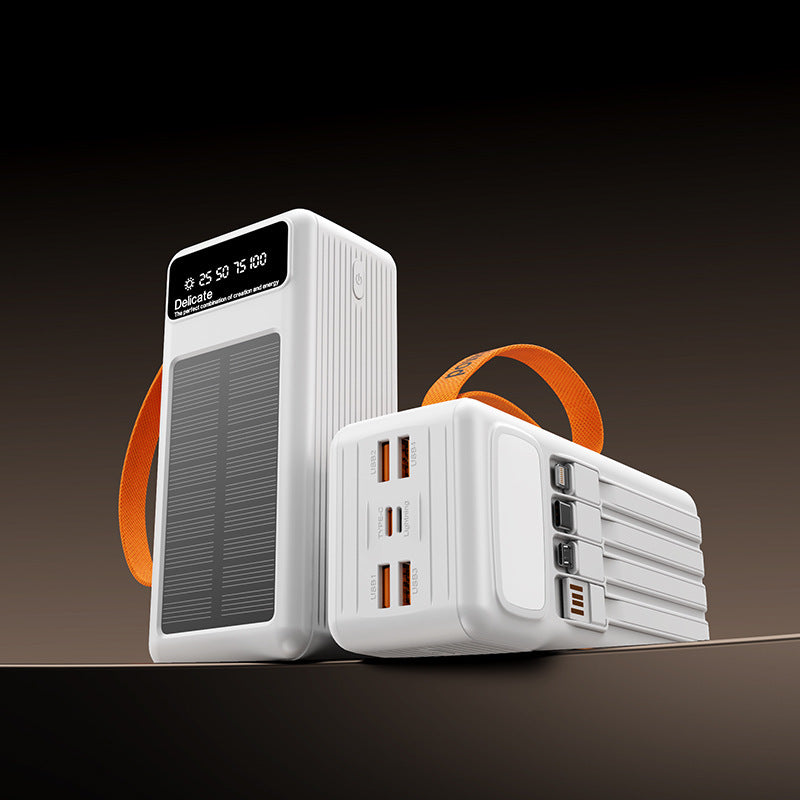 Portable Solar Power Bank with high capacity and intelligent charging technology Bowlift