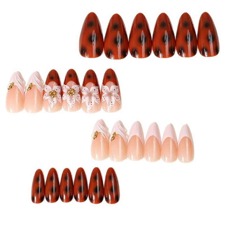 Decorative Nail Tips Set Bowlift