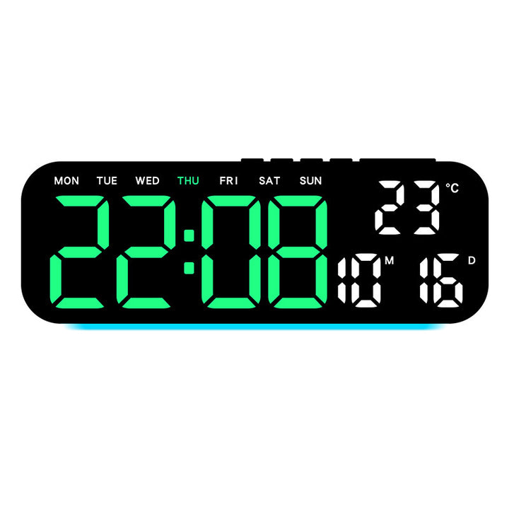 Digital weather alarm clock with temperature and hygrometer display Bowlift
