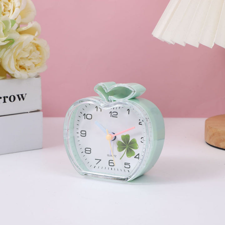 Funny desk clock in apple design Bowlift