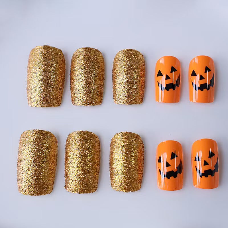 Art nail set with Halloween motif Bowlift