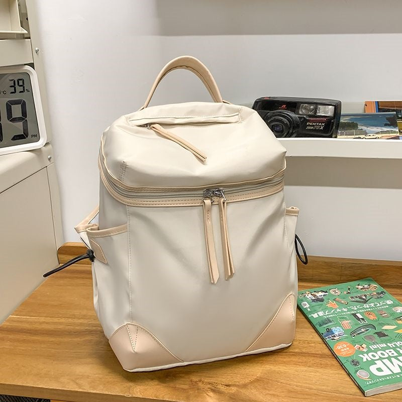 Multifunctional Backpack With Spacious Main Compartment And Side Mesh Pockets Bowlift