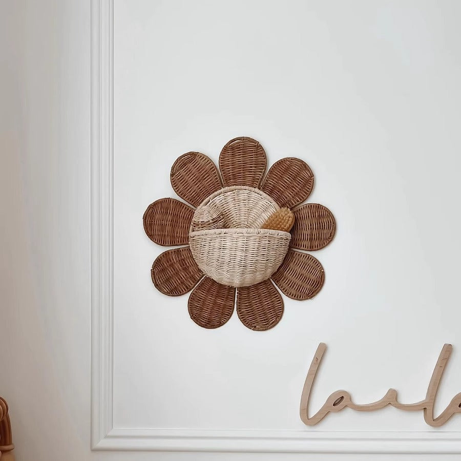 Handwoven Wall Basket for Decoration Bowlift