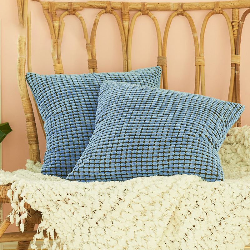 Textured Square Decorative Pillow