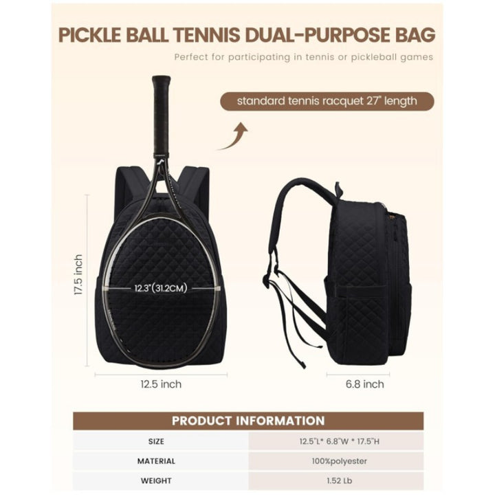 Sporty Tennis Backpack for Active Bowlift