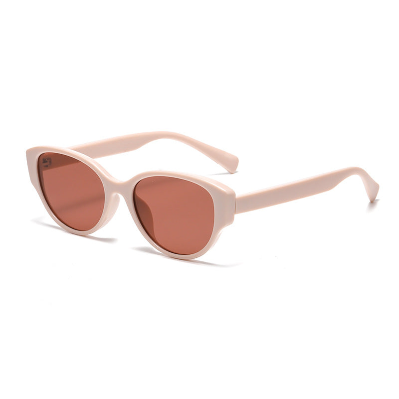 Women's Cat-Eye Sunglasses with UV Protection and Fashionable Frame Bowlift
