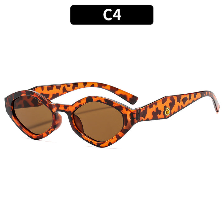 Fashionable Geometric Frame Sunglasses